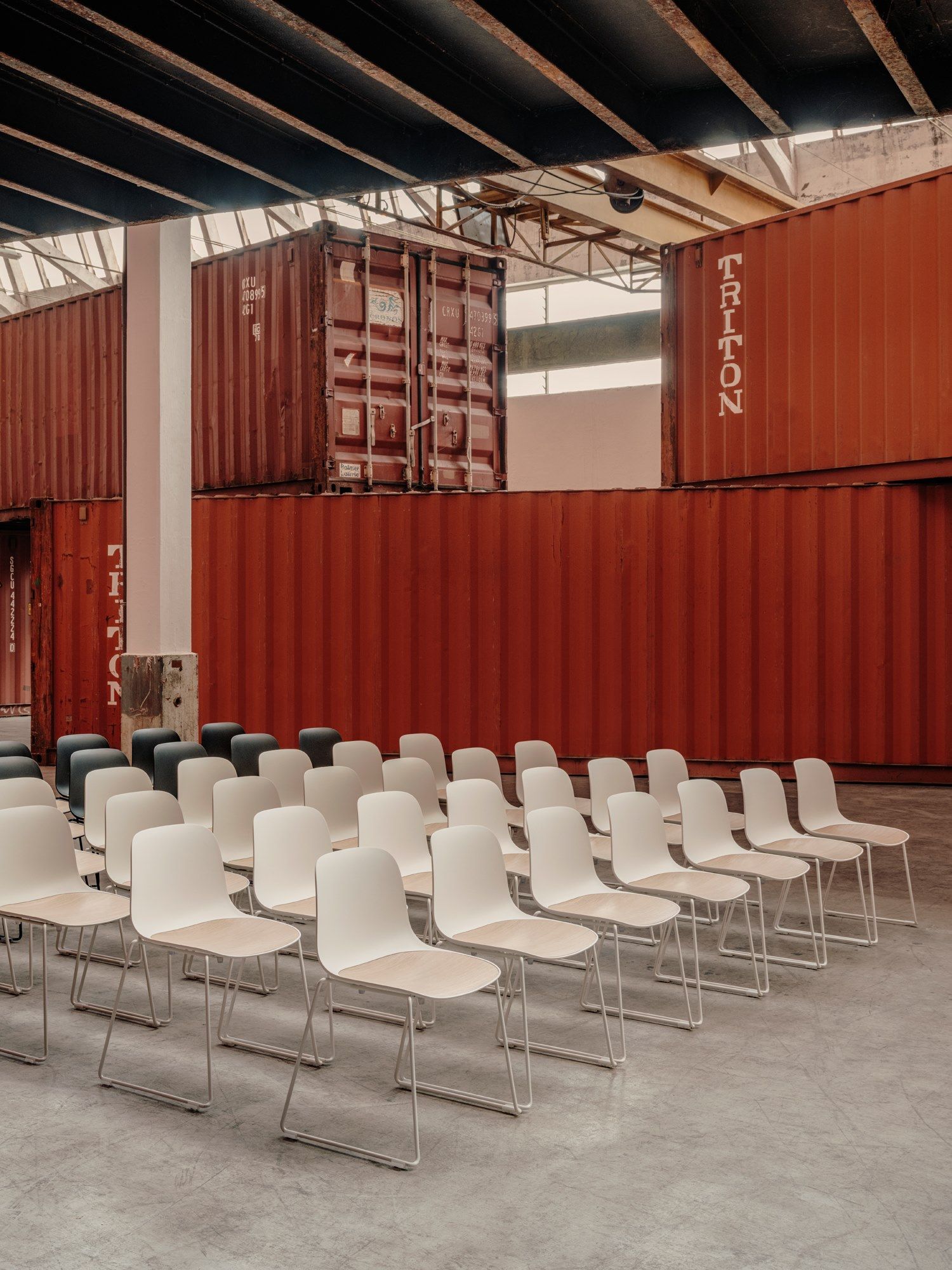 Штабелируемый стул из ткани Lapalma SEELA ARCH-00045604 - Вид №8