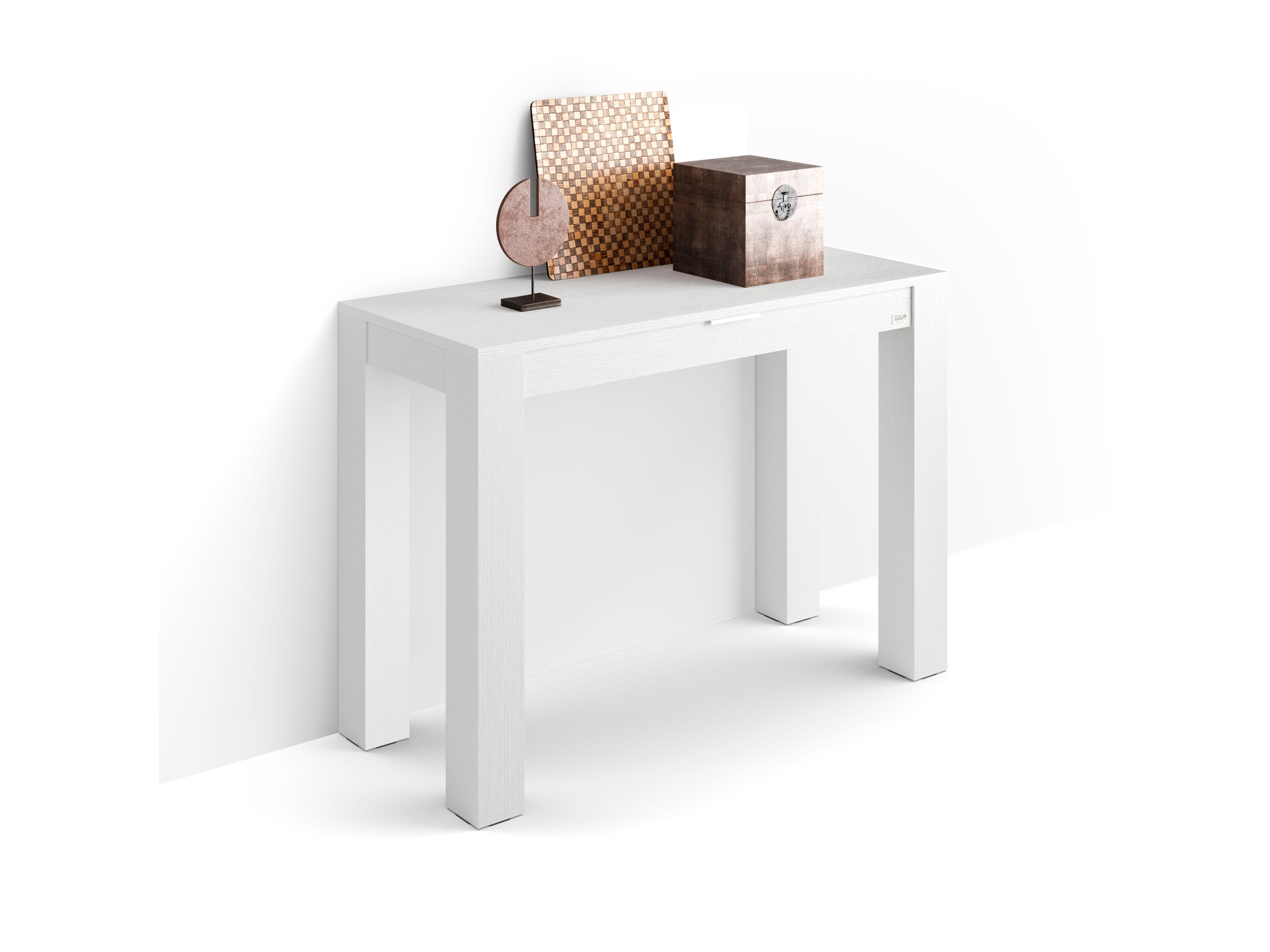 Прямоугольная консоль из белого ясеня Mobili Fiver Rachele ARCH-00068440