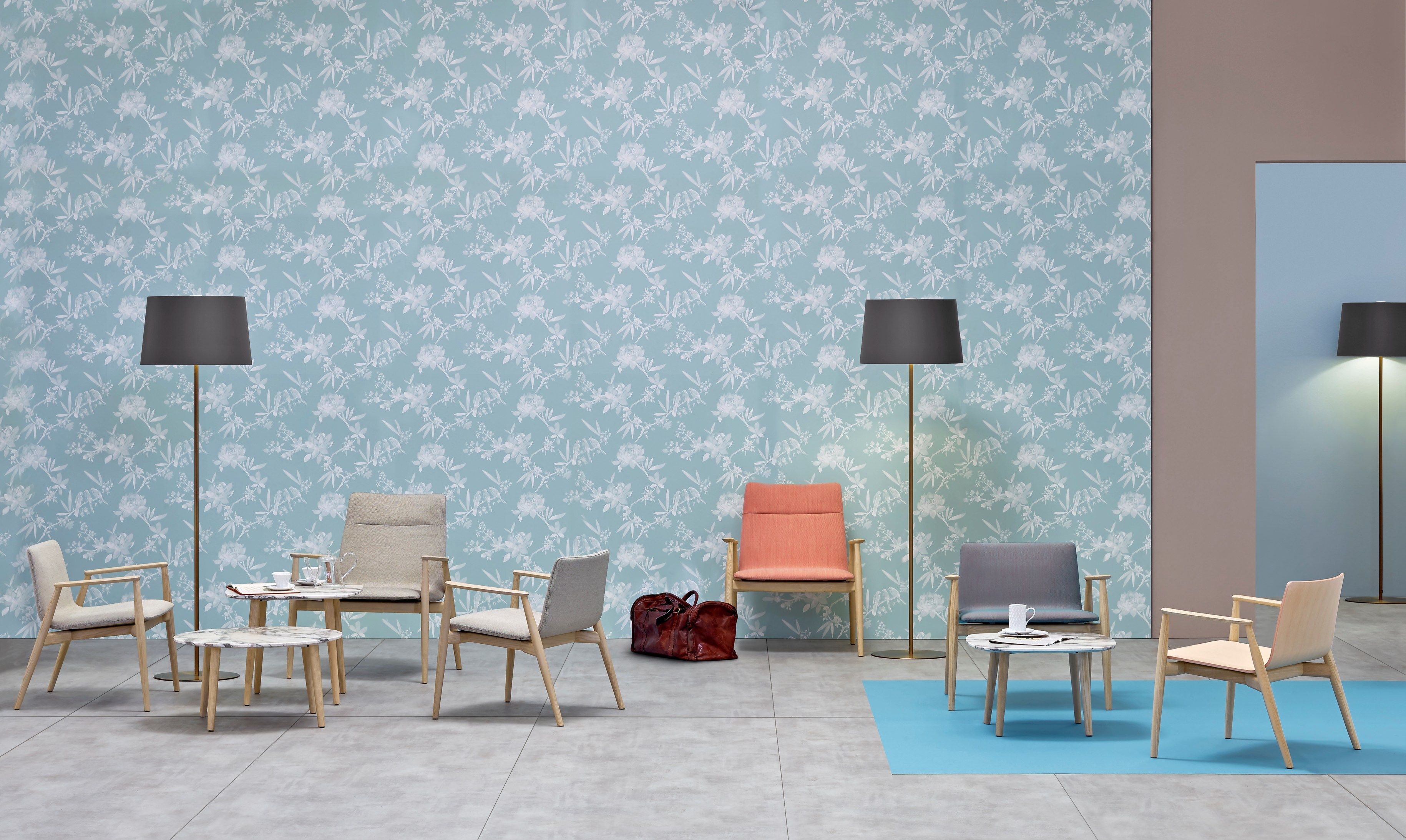 Высокий деревянный табурет с подставкой для ног Pedrali Мальме ARCH-00060293 - Вид №3