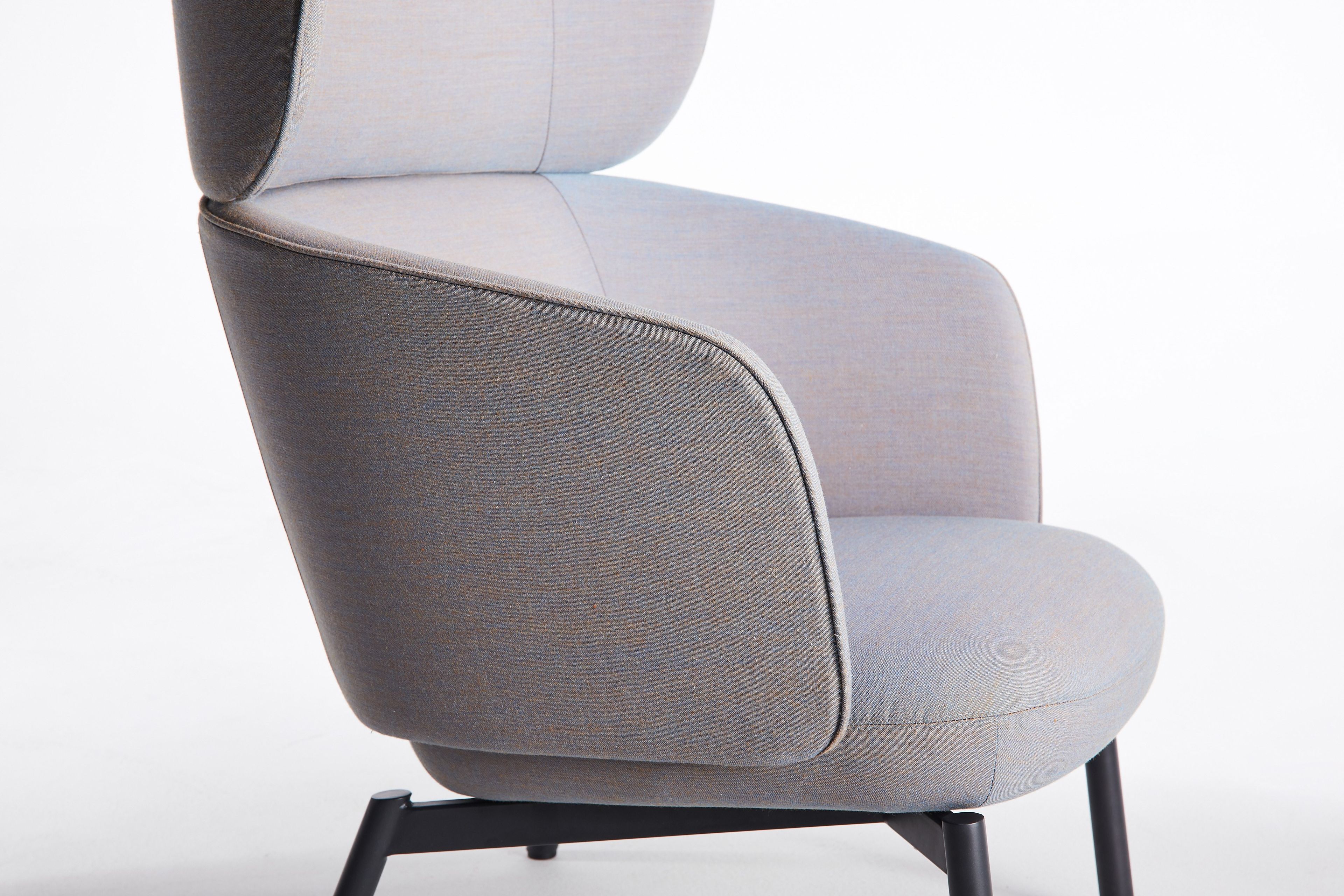 Тканевое кресло с стальным основанием Grado Design Beos ARCH-00087460 - Вид №12