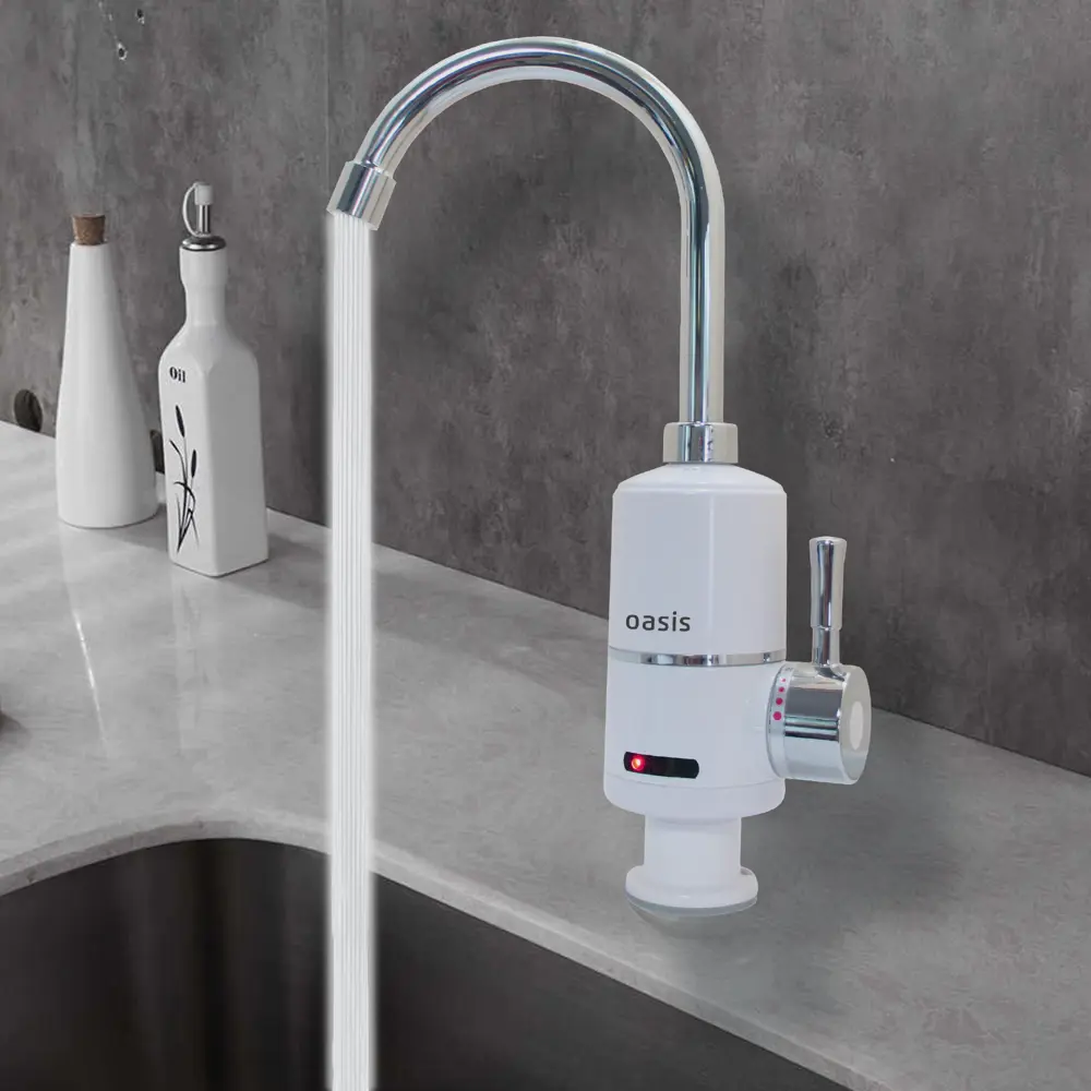 Проточный водонагреватель OASIS с краном для мгновенного горячего водоснабжения 82199296 STLM-0021812 - Вид №7
