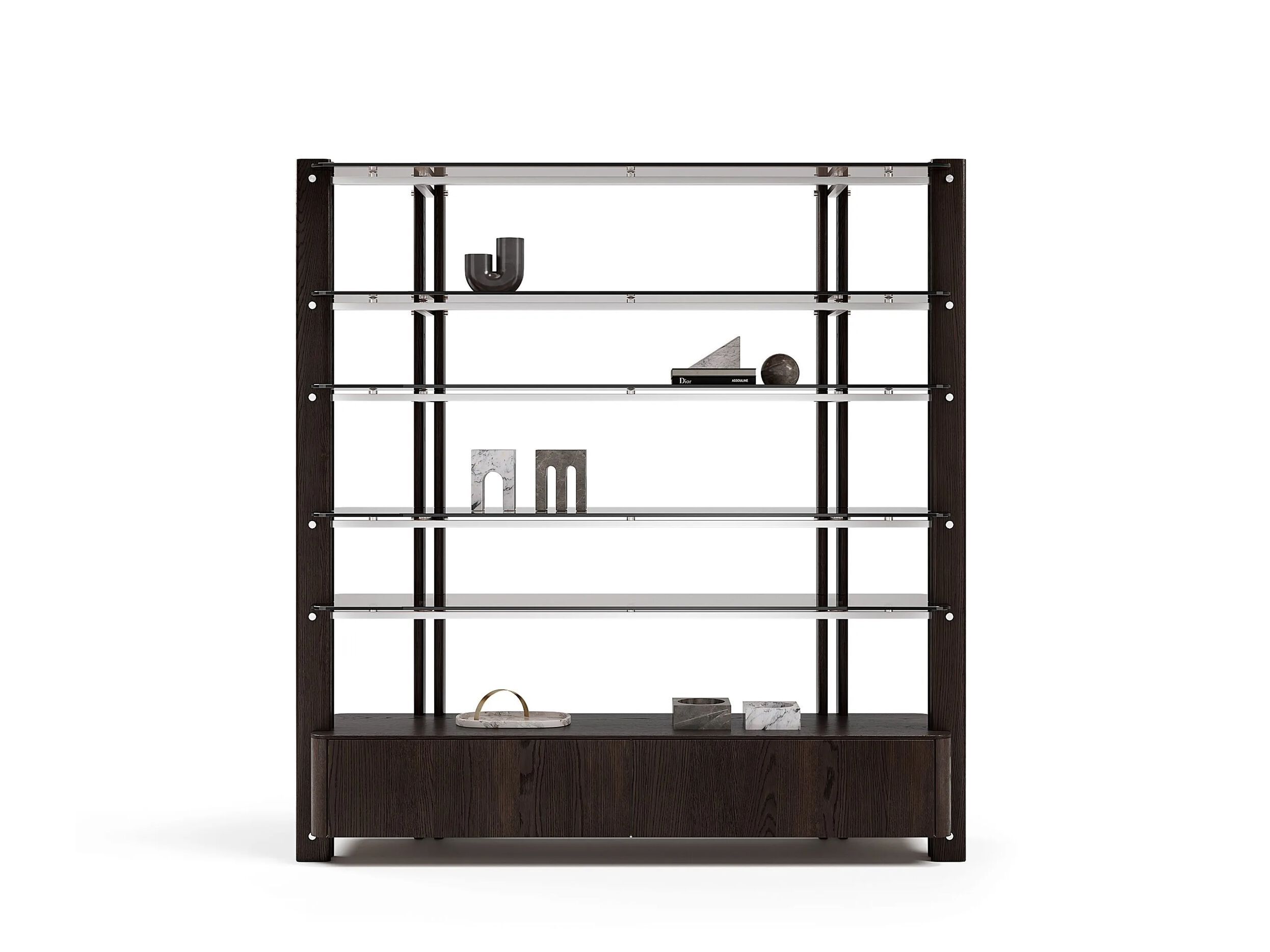 Деревянный двухсторонний книжный шкаф Capital Collection Diesis ARCH-00066794 - Вид №35