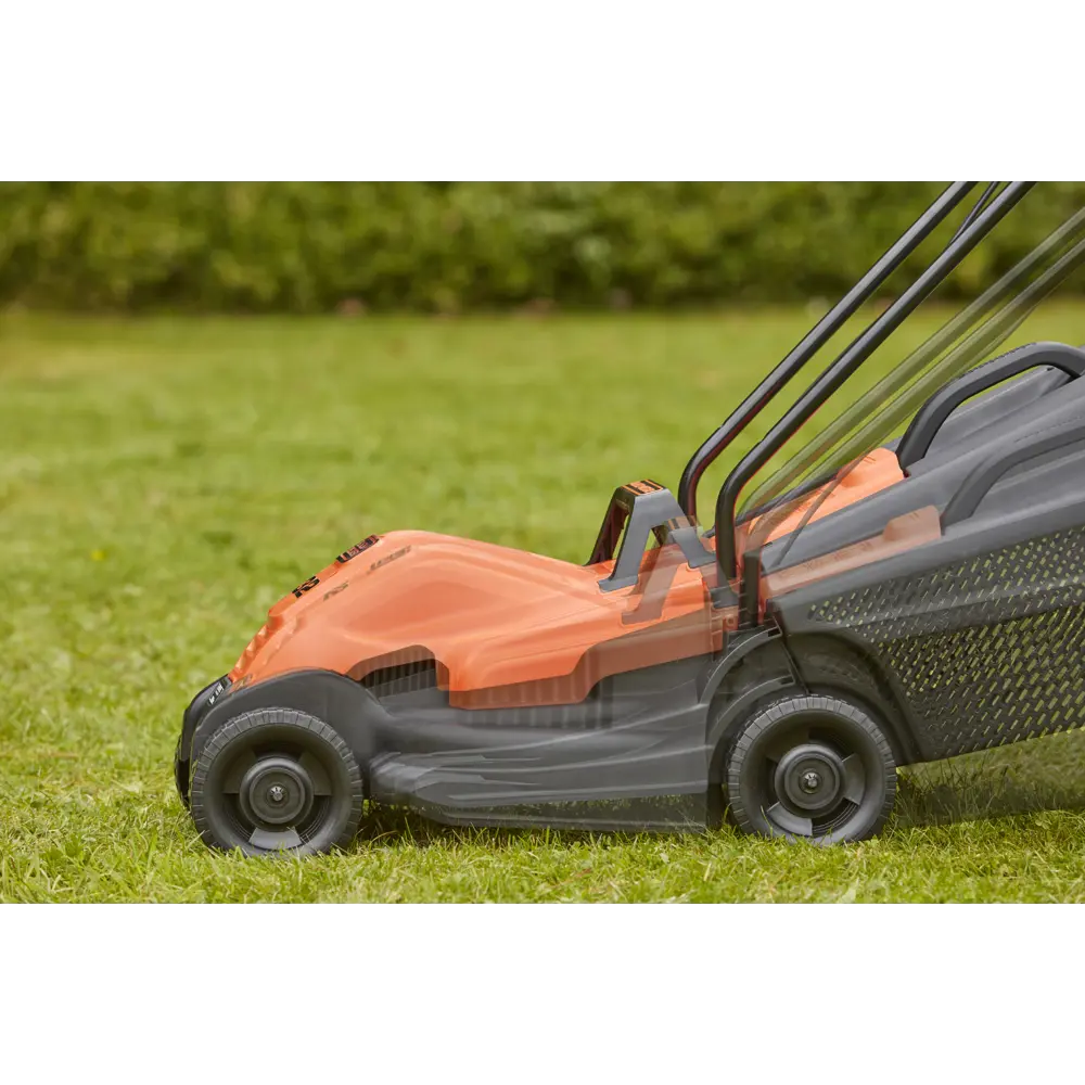 Газонокосилка электрическая Black&Decker BEMW451BH-QS 1200 Вт 32 см BLACK + DECKER STLM-2037192 - Вид №8