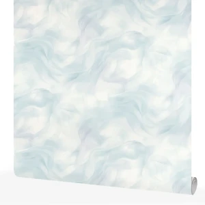 Обои флизелиновые Belvinil Апрель голубые 1.06 м 1054-71