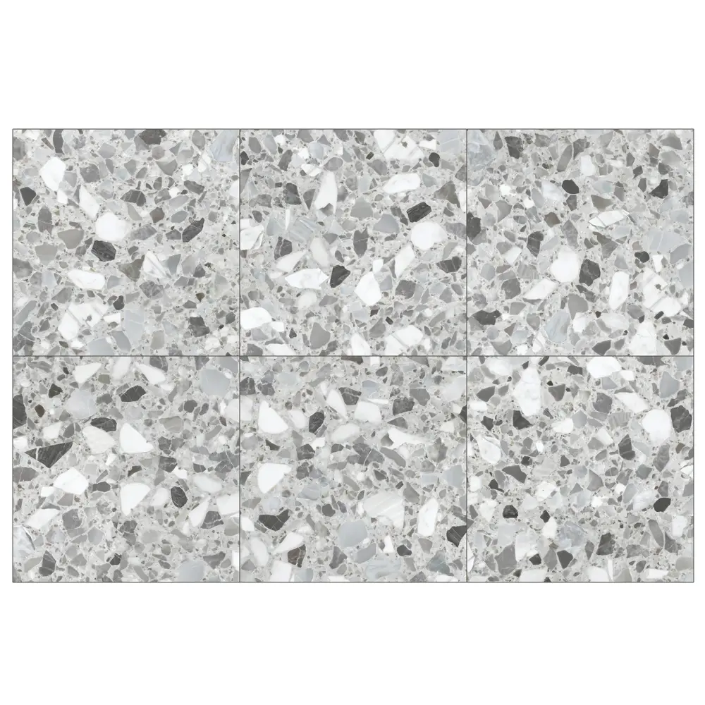 Плитка напольная Azori Mozart Granito Mix 42x42 см 1.23 м² матовая цвет серый STLM-2053272 - Вид №2