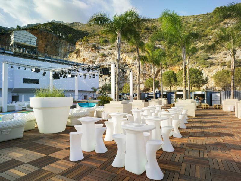 VONDOM Садовый высокий стол из полиэтилена Moma sun-id-1446128 - Вид №6