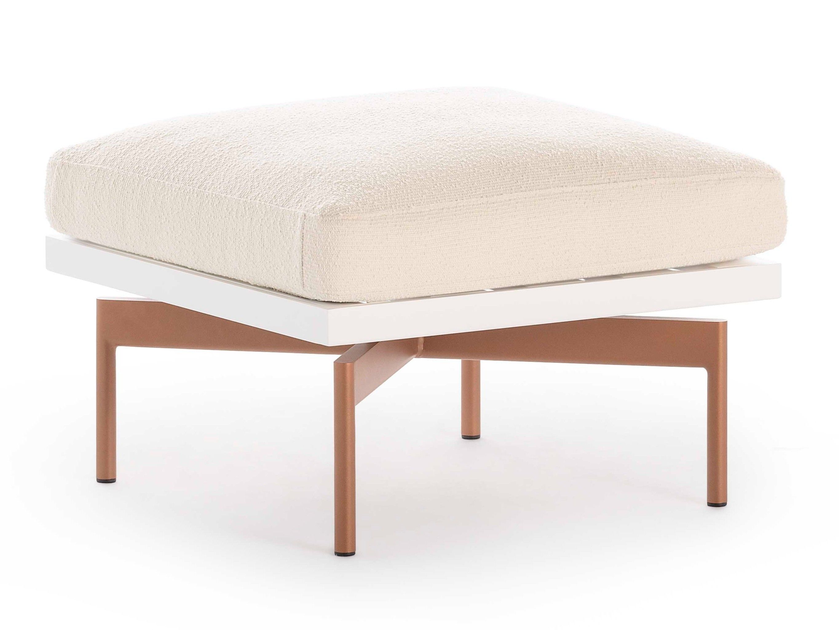 Квадратный пуф из ткани GANDIABLASCO волны ARCH-00039946