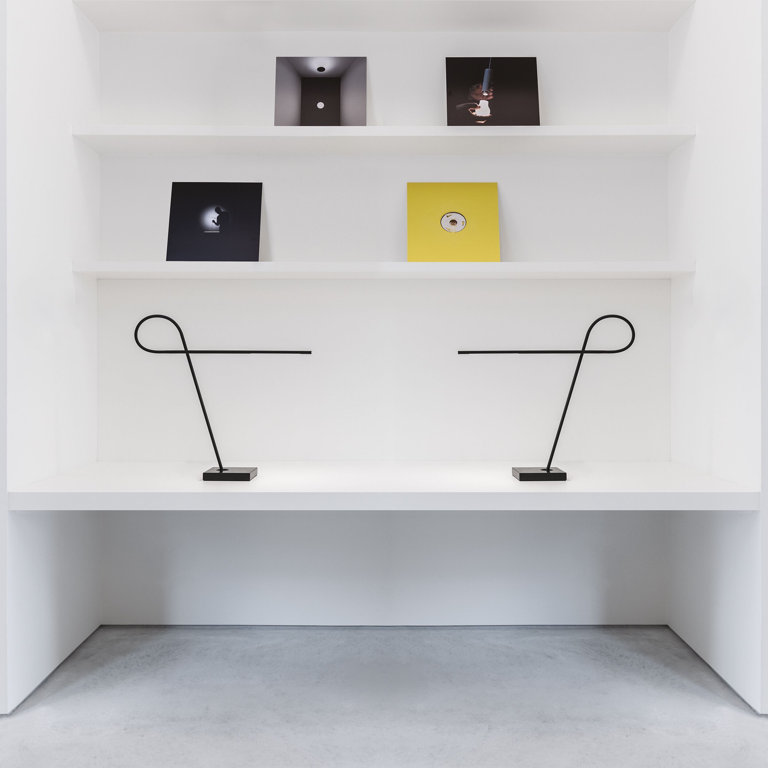 Регулируемая металлическая настольная лампа DAVIDE GROPPI RIBBON ARCH-00075399 - Вид №7