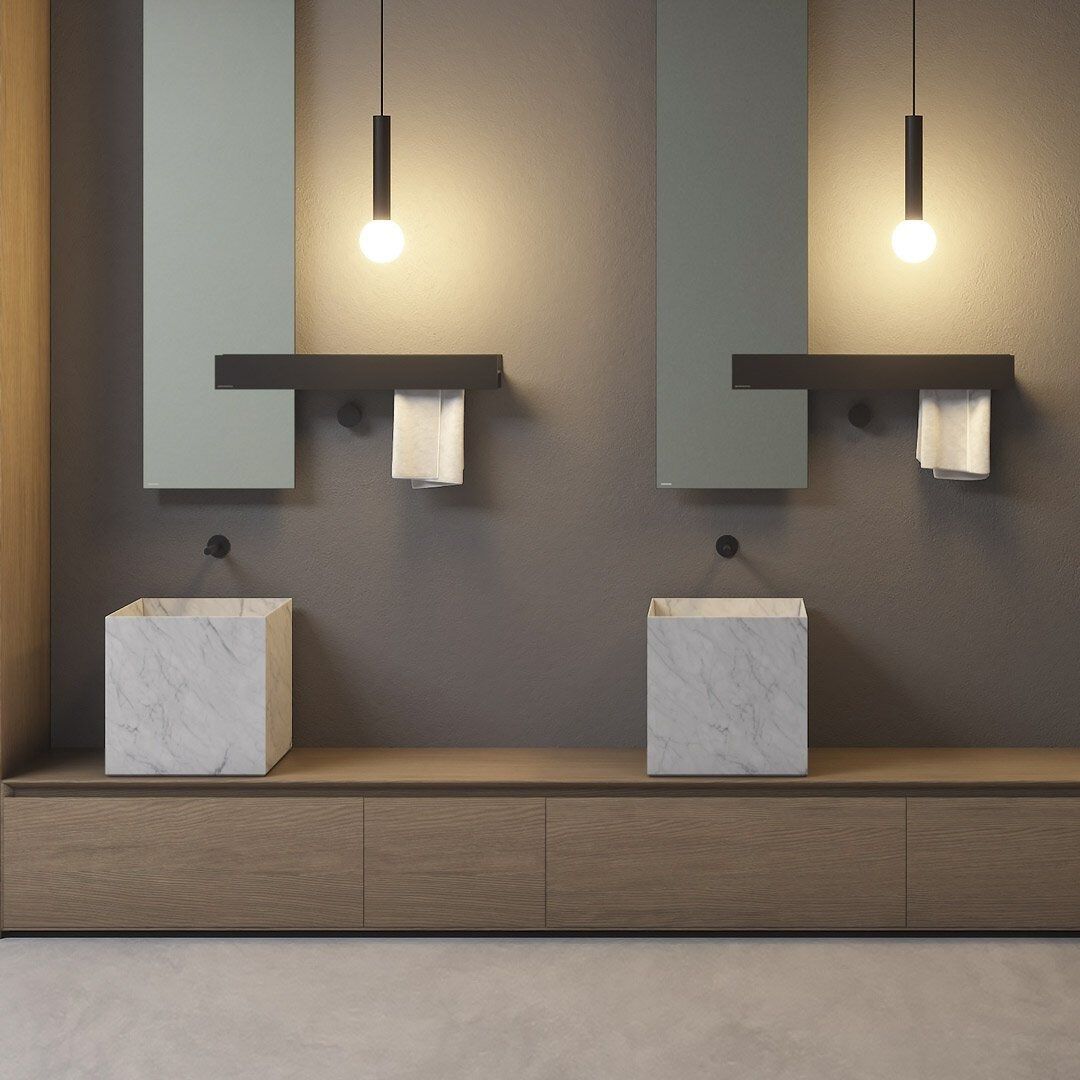 Квадратный умывальник из натурального камня Antoniolupi NABATEI ARCH-00075280 - Вид №1