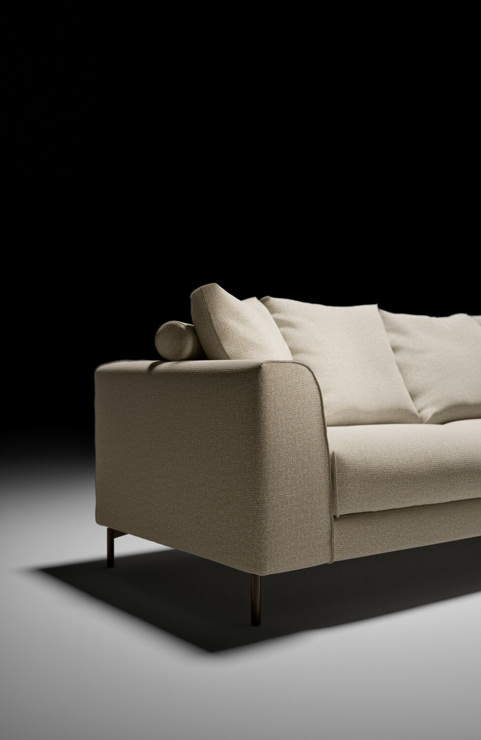 3-местный тканевый диван Twils NATHAN ARCH-00061794 - Вид №1