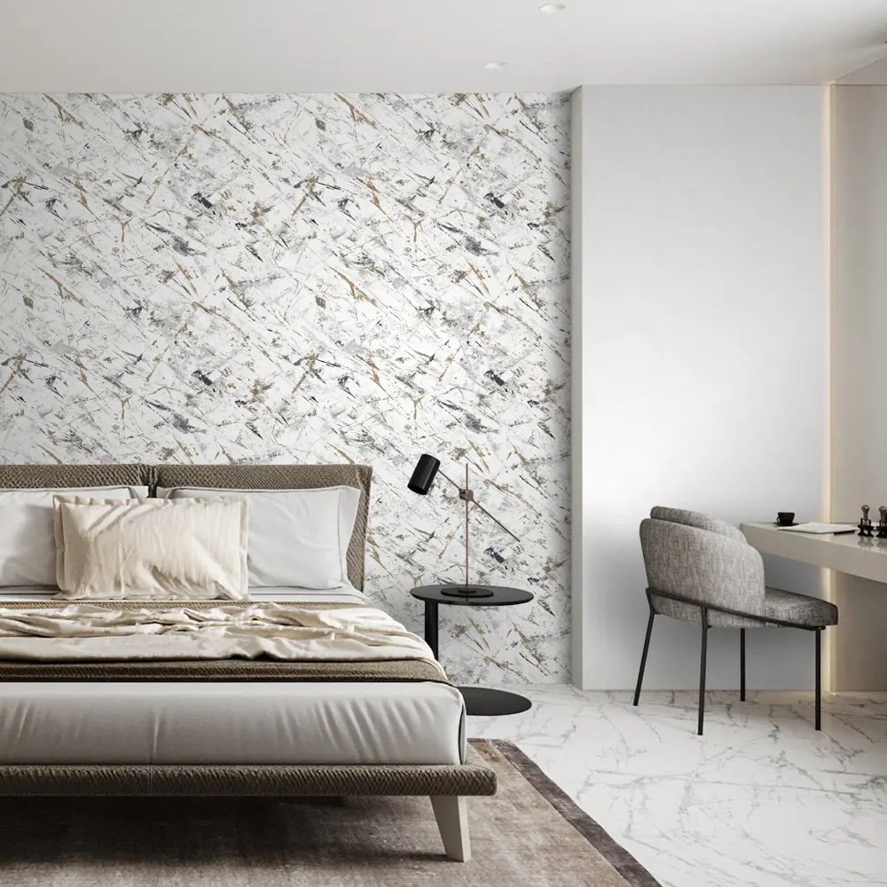 Обои флизелиновые Erismann Starway белые 1.06 м ЭР60345-04 STLM-2180113 - Вид №3