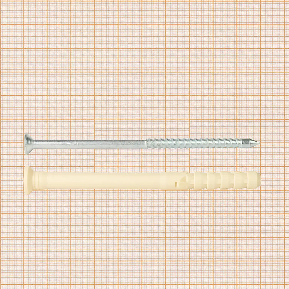 Дюбель-гвоздь потайной Европартнер 8×100 мм для надежного монтажа 89383280 STLM-1379183 - Вид №5