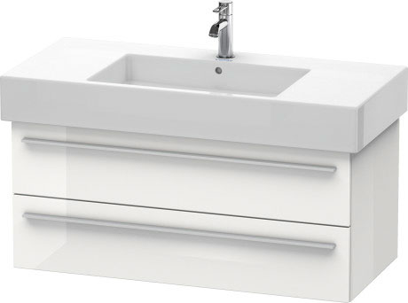 XL635304949 X-Large Тумбочка подвесная Графит матовый, декор Duravit - Вид №2