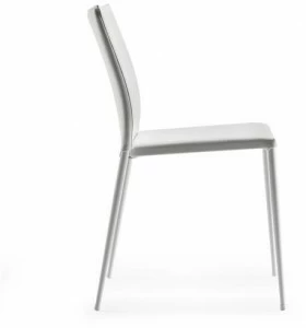 ONDARRETA Штабелируемое кожаное кресло с обивкой Moka