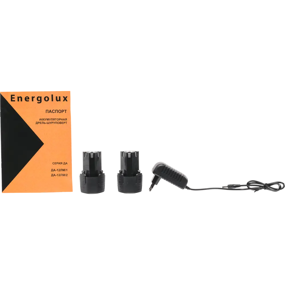 Аккумуляторная дрель-шуруповерт Energolux ДА12ЛМ/2 с двумя батареями 89433415 STLM-1572315 - Вид №2