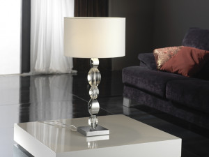 034037 Настольная лампа хром Schuller Domine