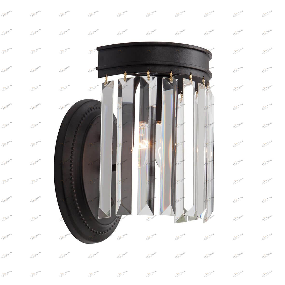 Бра настенное черное Vitaluce V5096-1/1A VITALUCE  00-3929098 Черный 