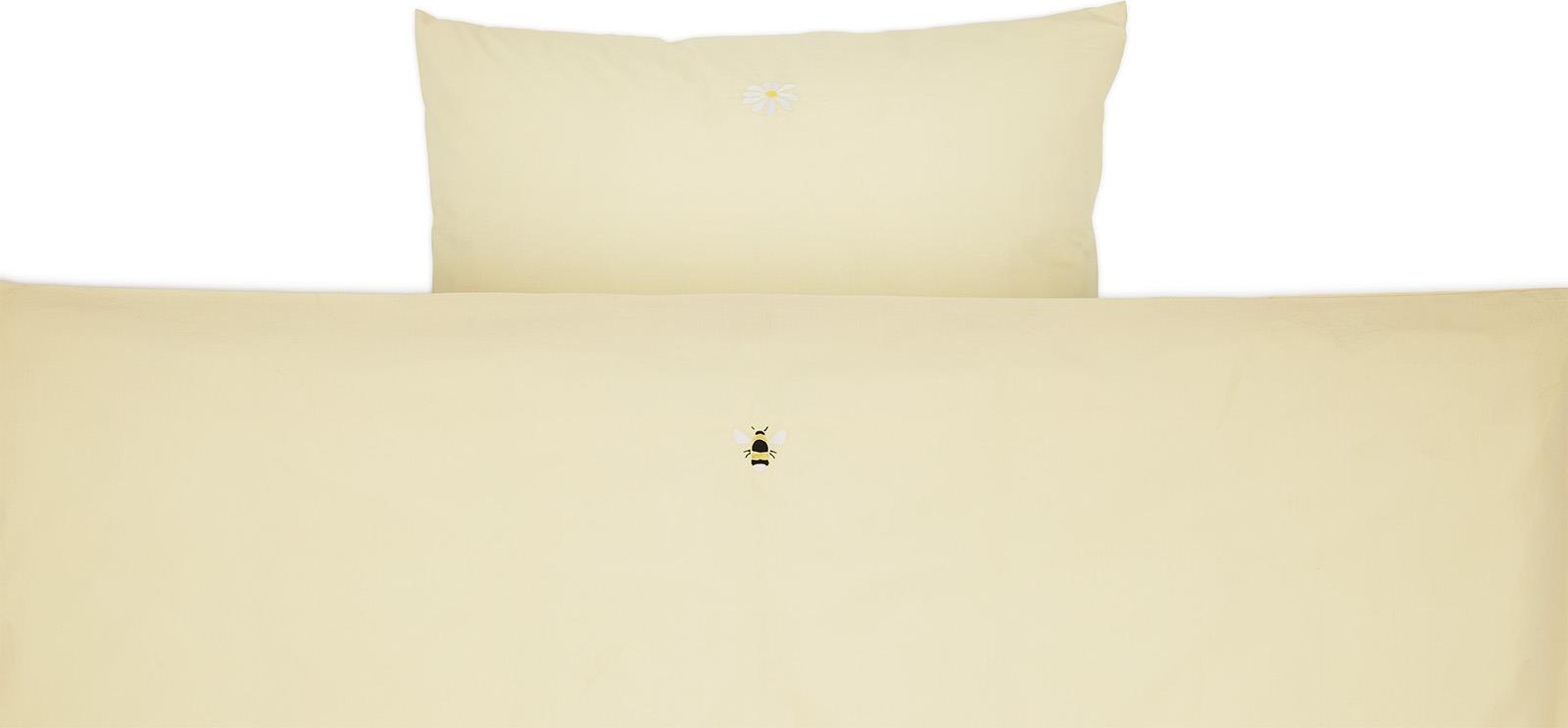 310535 Snooze Постельное белье 140x200 Sweet Nectar Pale Yellow Normann Copenhagen  - Вид №1