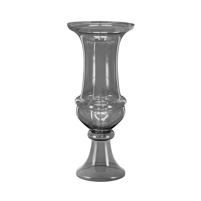 200608,91 ABHIKA ВАЗА CHAMP GLASS BIG GREY 200608.91
