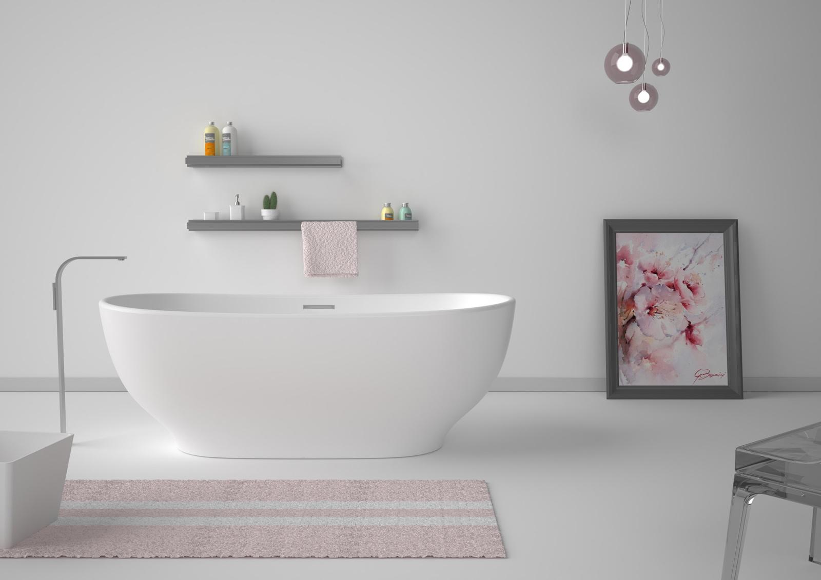 VAMO16 Акриловая ванна отдельностоящая GSG CERAMIC Moon - Вид №4