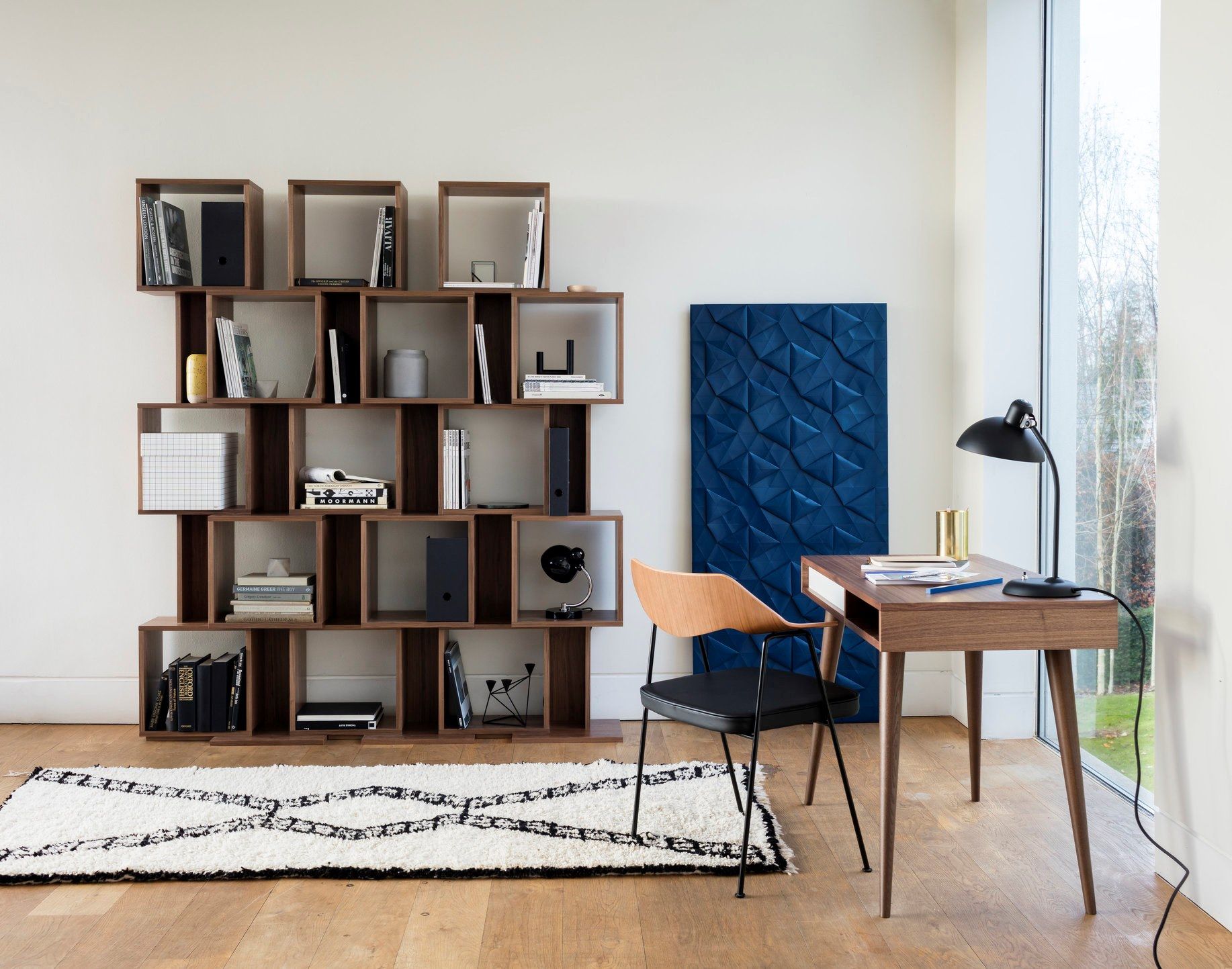 Стул с подлокотниками из кожи и шпона Case 675 ARCH-00046033 - Вид №23