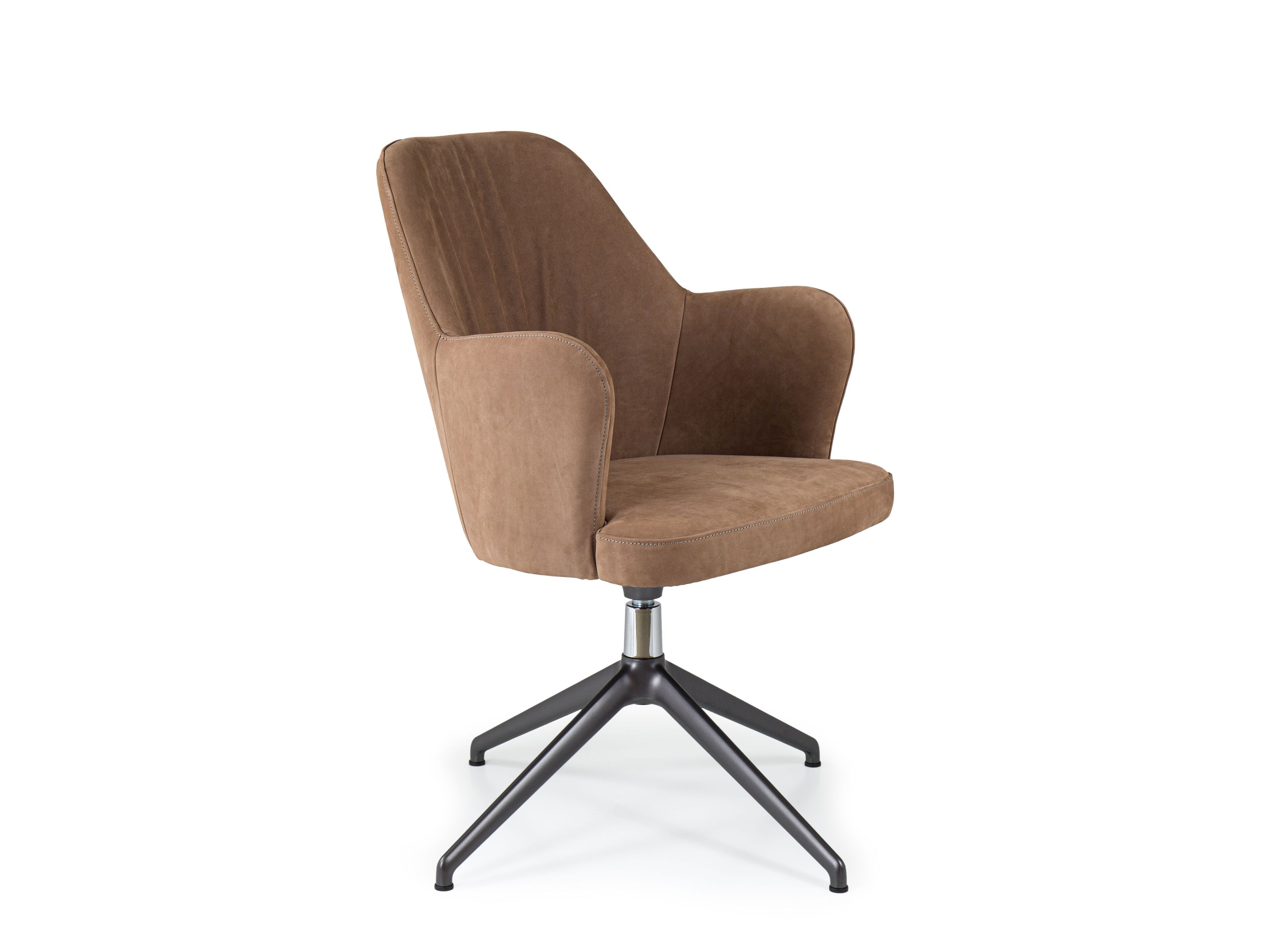 Кожаный поворотный операционный стул с подлокотниками Borzalino Bob ARCH-00119494 - Вид №1