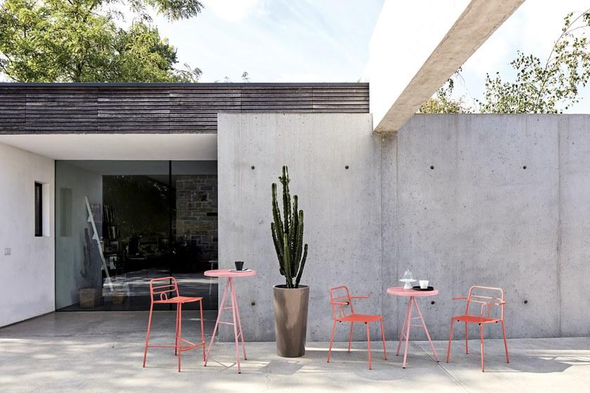 CaStil Круглый садовый стол из металла Symple Symple t - Вид №5