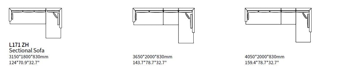 Тканевый диван с полуостровом HC28 maison Four Seasons ARCH-00028440 - Вид №2