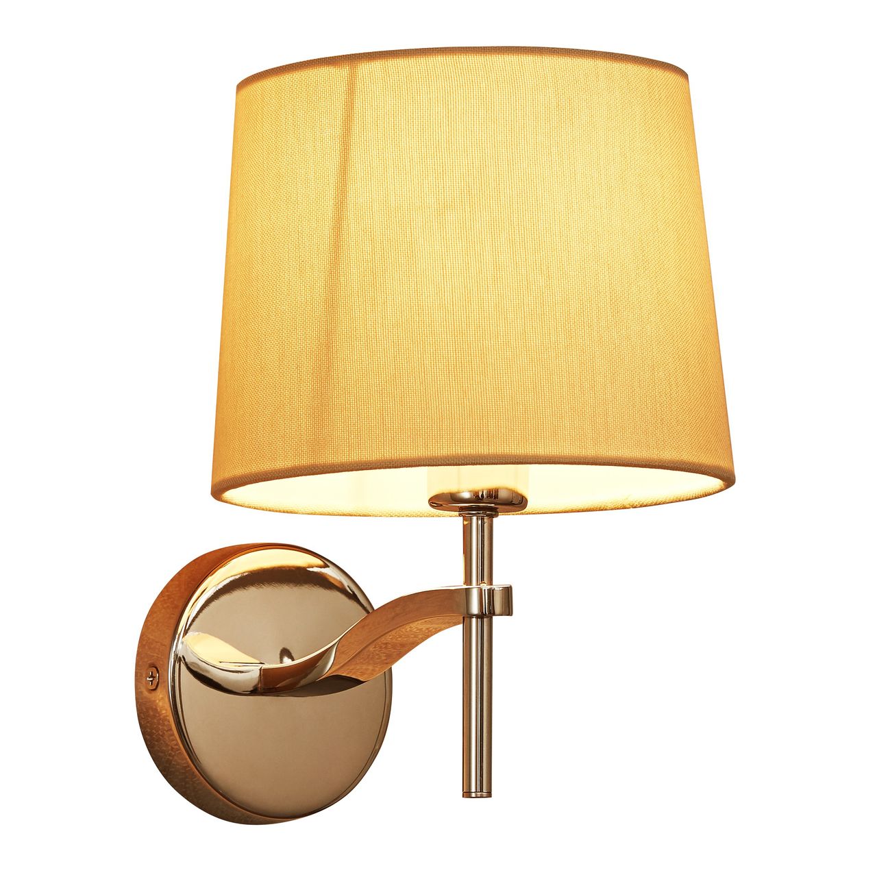 Бра Divinare 1341/02 AP-1 DIVINARE  109630 Бежевый;серебро  - Вид №1