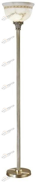 Possoni Illuminazione Торшер сатиновый с алебастром Mila 27089/p