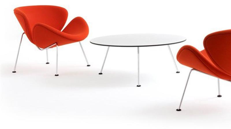 Artifort Низкий круглый деревянный журнальный столик Orange slice sun-id-1493969 - Вид №1