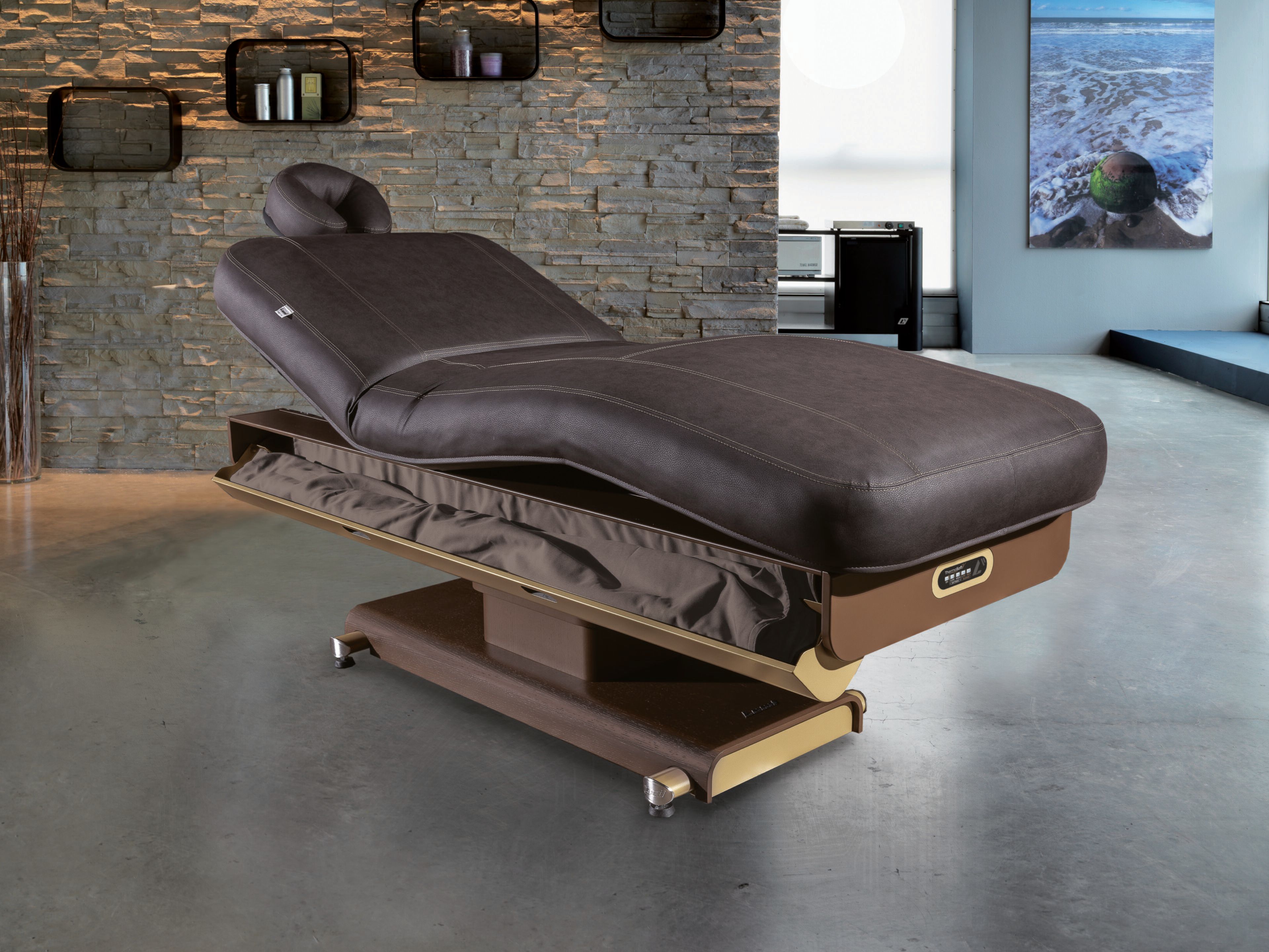 Электрическая подогреваемая антибактериальная массажная кровать Lemi Group Classic ARCH-00050181