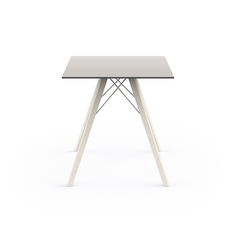 098099 Обеденный стол деревянный 70x70x74 Vondom Faz - Вид №2