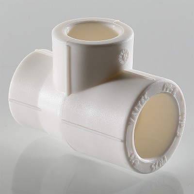 VTp.735.0.032020025 Фитинг полипропиленовый – тройник переходной Valtec 32 x 20 x 25 мм  - Вид №1