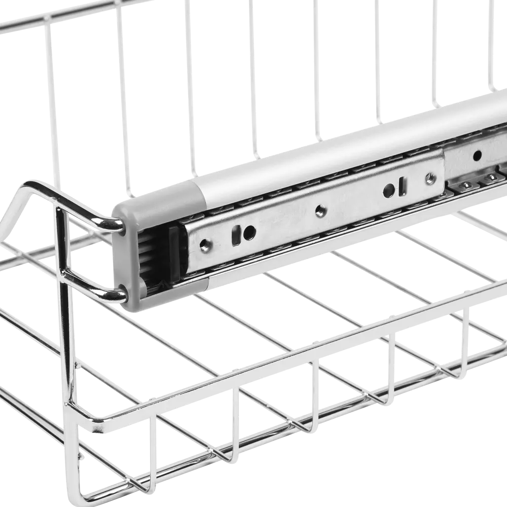Корзина для шкафа выдвижная Spaceo 28x50 см металл STLM-2104449 - Вид №3