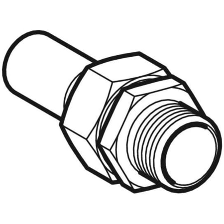35409 Разъемное соединение Geberit Mapress из нержавеющей стали, с наружной резьбой и гладким концевиком Geberit  - Вид №1