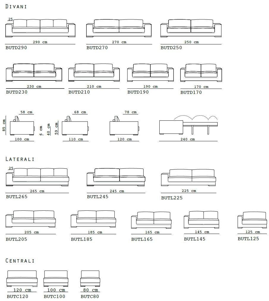 Flexstyle Диван из ткани с шезлонгом Butterfly sun-id-1395749 - Вид №1