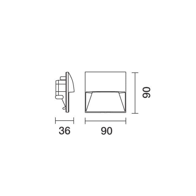Настенный светодиодный маркер iGuzzini Walky ARCH-00138781 - Вид №10
