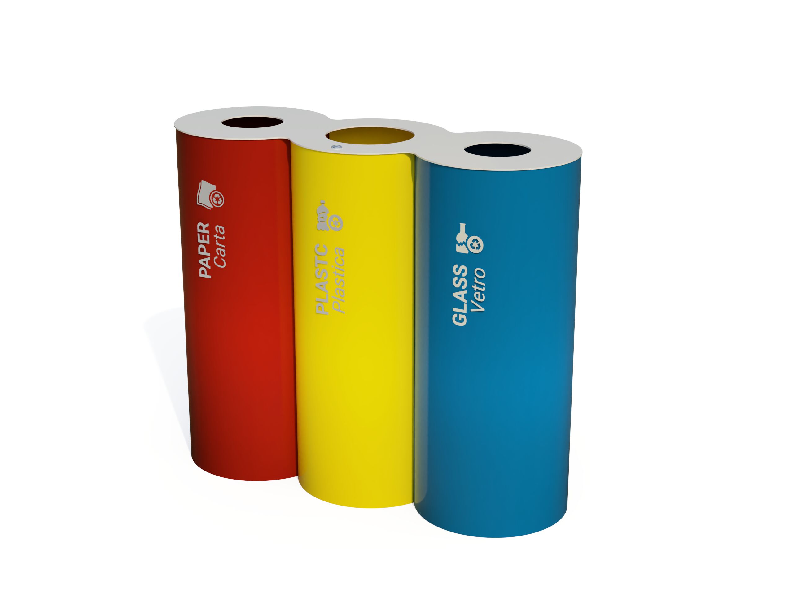 Наружная стальная стойка для мусора для утилизации отходов Studio Città ECOROUND ARCH-00049751