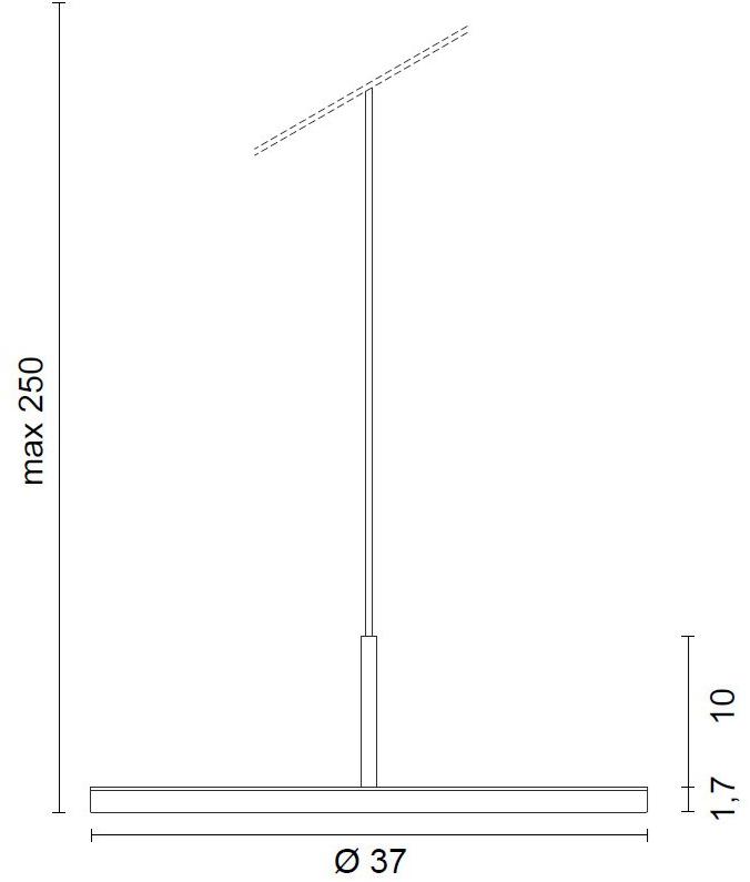 EGOLUCE Светодиодная подвесная лампа Bureau 1554  - Вид №5