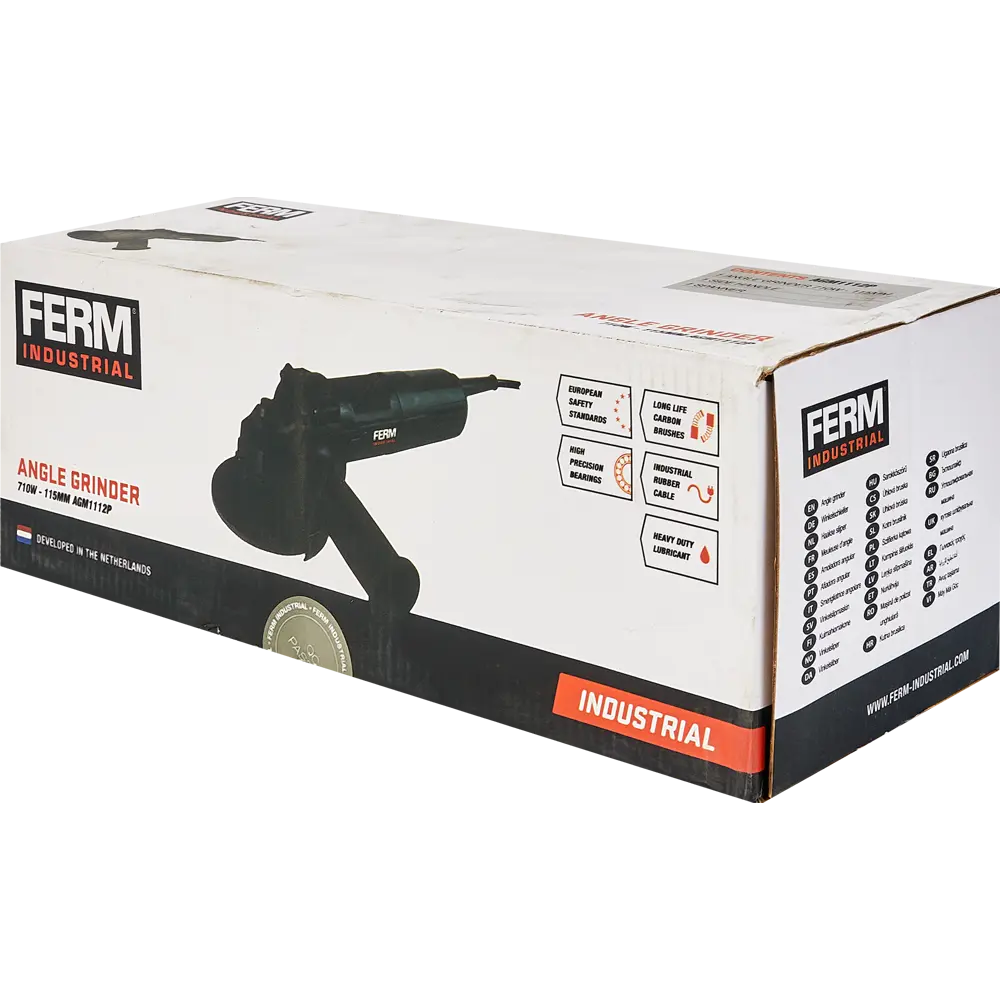 УШМ сетевая Ferm AGM1112P, 710 Вт, 115 мм STLM-2040710 - Вид №5