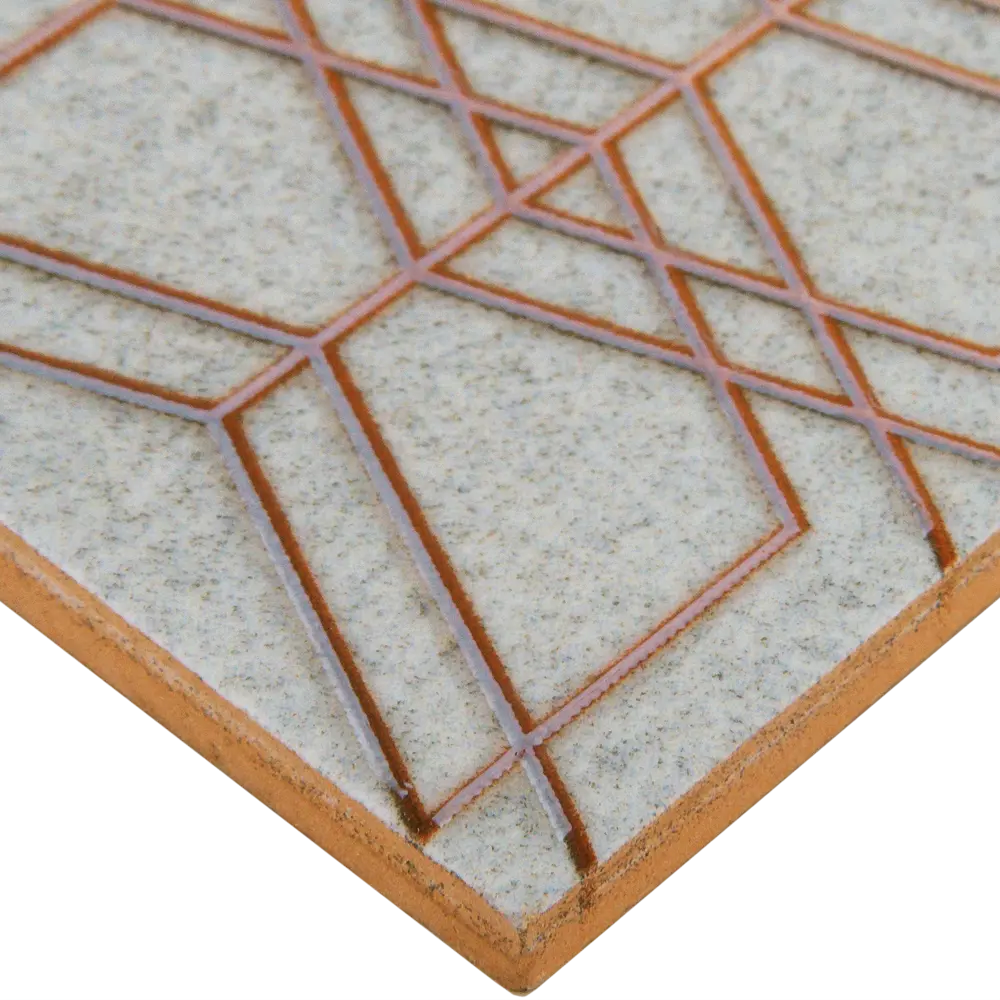 Декор Stone Otto 35x25 см цвет тёмно-серый 82109571 STLM-2104837 BELANI  - Вид №1