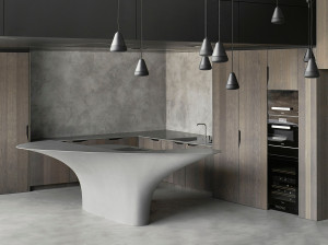 Кухня в HIMACS на заказ