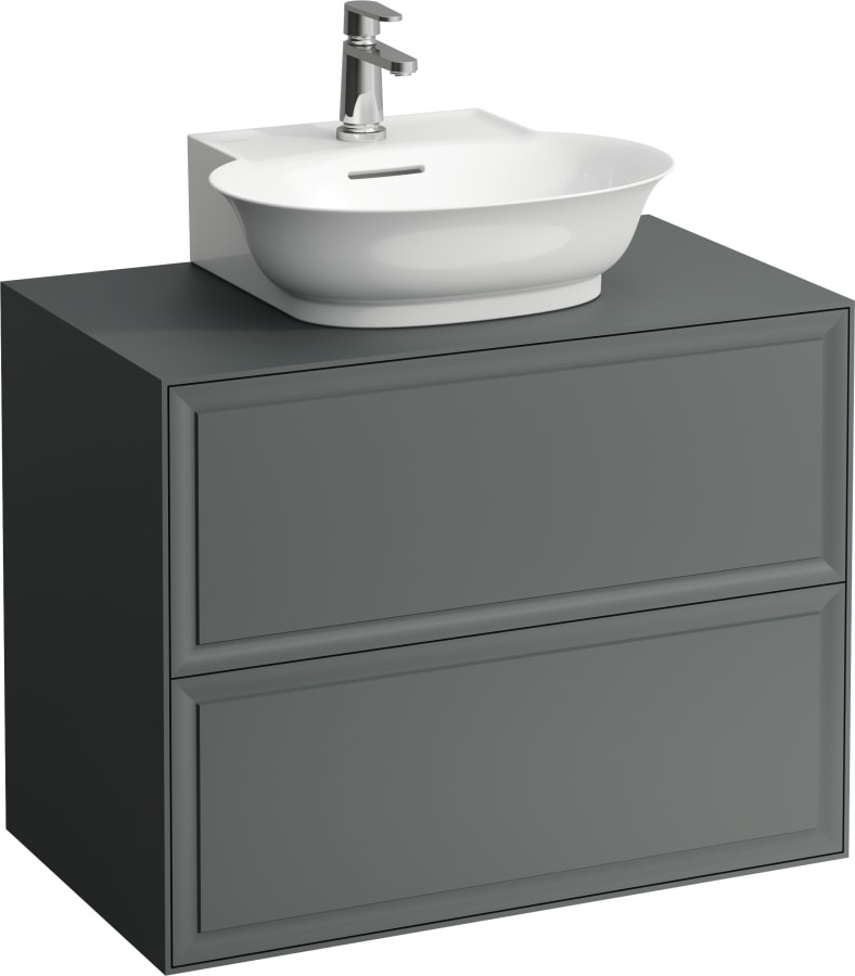 H4060140851701 Шкафчик 800, 2 ящика, совместим с мини-раковиной 816852 LAUFEN PRO