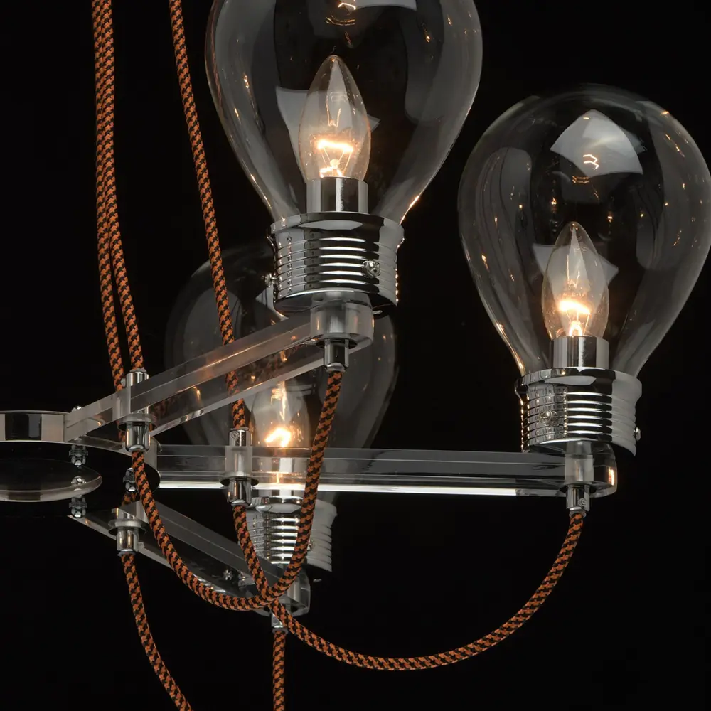 Люстра «Атмосфера» 6хE14х5 Вт MW-Light STLM-2001859 - Вид №5