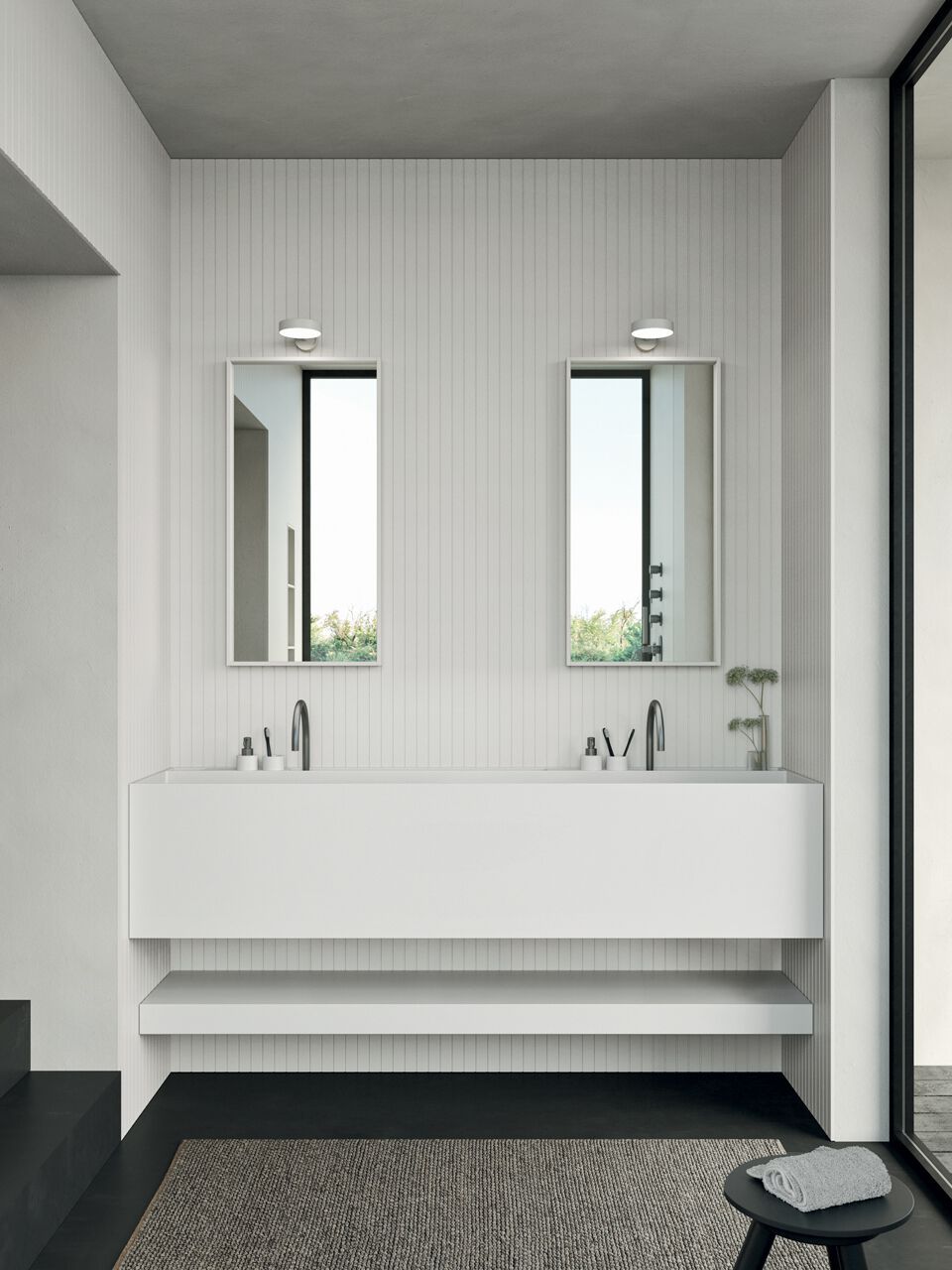 Подвесная раковина Corian® Rexa уникальный ARCH-00113113 - Вид №1