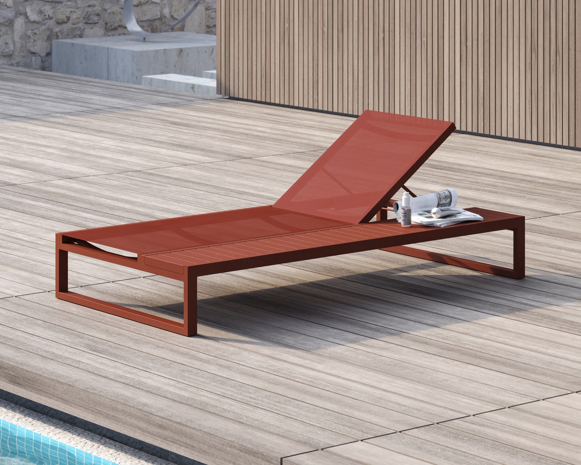 Алюминиевая кровать с порошковым покрытием Case Eos ARCH-00078802 - Вид №12