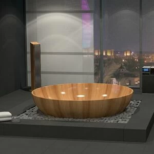 CI-190-HO-BI-0B-0VA Ocean Circle ванна Bagno Sasso
