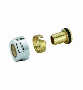 Carlo Poletti A58606I Переходник для многослойной трубы, гайка шестигранная.