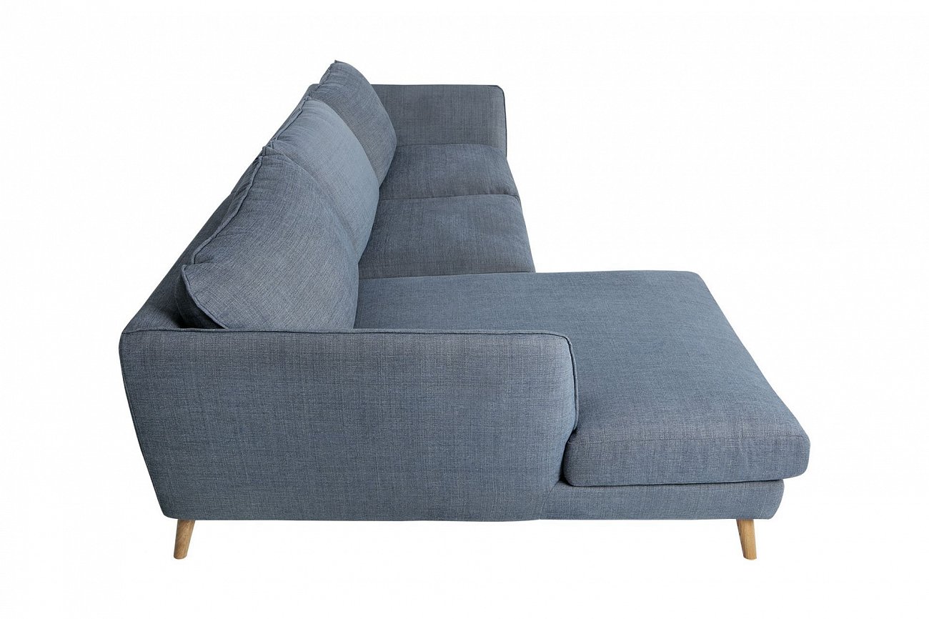 Диван угловой голубой 163 см Stella SITS ДИЗАЙНЕРСКИЕ, STELLA 192361 Голубой  - Вид №5